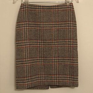 Talbots Women's Plaid Skirt Sz 2P
